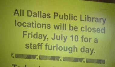 Residents lament Dallas public library closures on citywide furlough day
