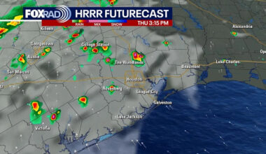 Houston weather: Clearer skies Thursday, low rain chances