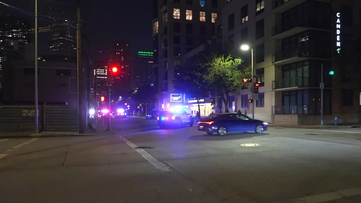 Minor shot during gathering near Houston's Discovery Green