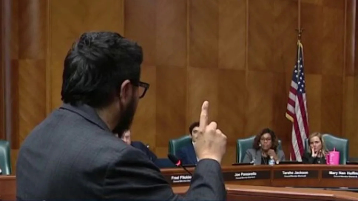 Nearly 100 speak at Houston City Hall, demanding accountability in ICE shooting of Lorenzo Salgado Araujo