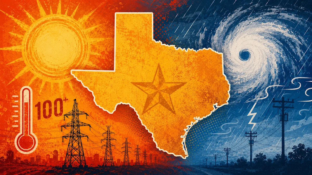 Triple-digit heat, tropical storm to push Texas power grid to near record-high demand