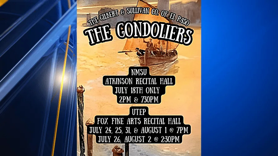 Gilbert & Sullivan Company of El Paso marks 57th season with ‘The Gondoliers’