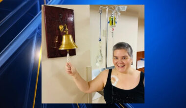 El Paso woman rings victory bell after leukemia treatment