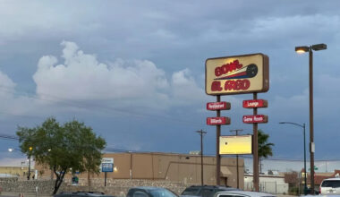 Severe thunderstorm warning for El Paso, Canutillo, Sunland Park