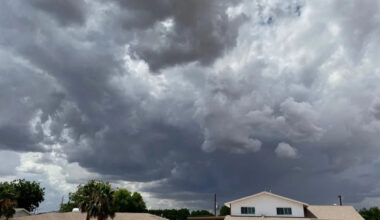 KTSM viewers capture heavy thunderclouds in El Paso