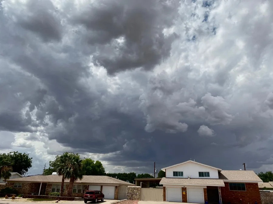 KTSM viewers capture heavy thunderclouds in El Paso