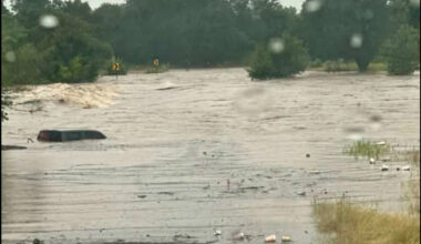 Up to 20 inches of rain overnight could send river levels skyrocketing