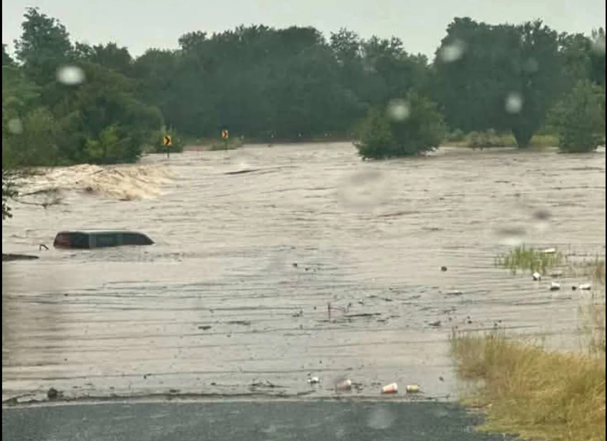 Up to 20 inches of rain overnight could send river levels skyrocketing