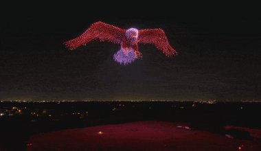 Impressive Drone Display Celebrates America's 250th Birthday Over North Texas