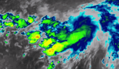 Timelapse Satellite Imagery Shows Torrential Rainfall in Texas