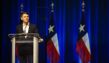 Texas Senate candidate James Talarico brings campaign to El Paso