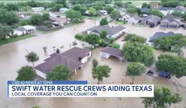 Homewood, Calera Swiftwater teams deployed to Texas to help with flood response