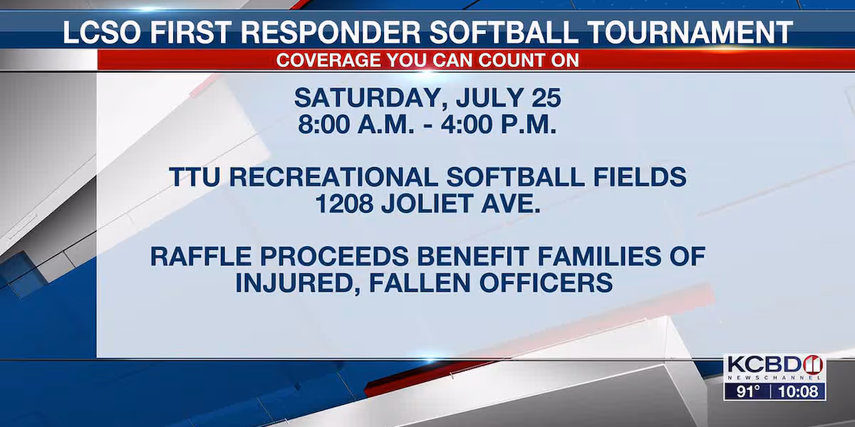 First responder softball tournament coming to Lubbock this Saturday