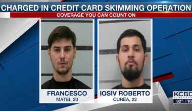 Two men face felony charges after credit card skimmer found at south Lubbock Walmart