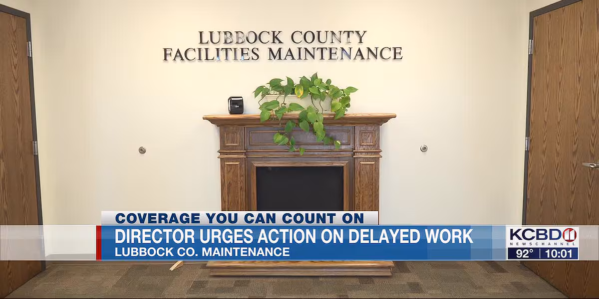 Lubbock County facilities director pushes for more aggressive maintenance spending