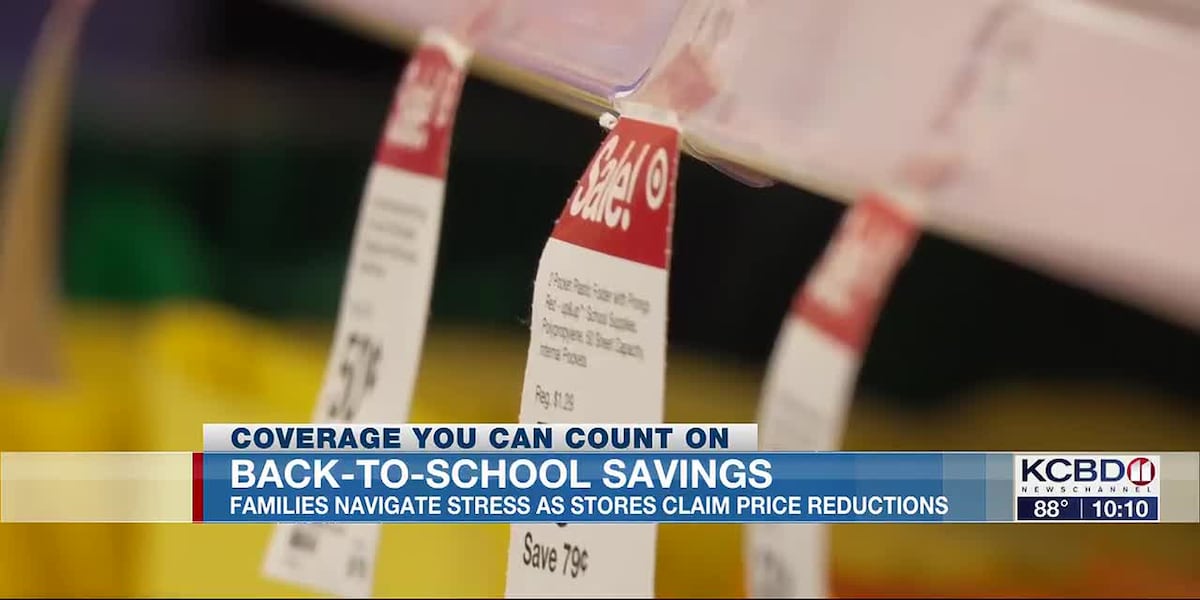 From price matching to Tax-Free Weekend, here’s how Lubbock families can save on school supplies