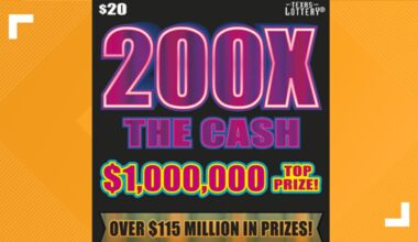 Seguin traveler scratches off $1 million prize during Corpus Christi stop