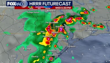 Houston weather: Wednesday downpours expected, flood threat