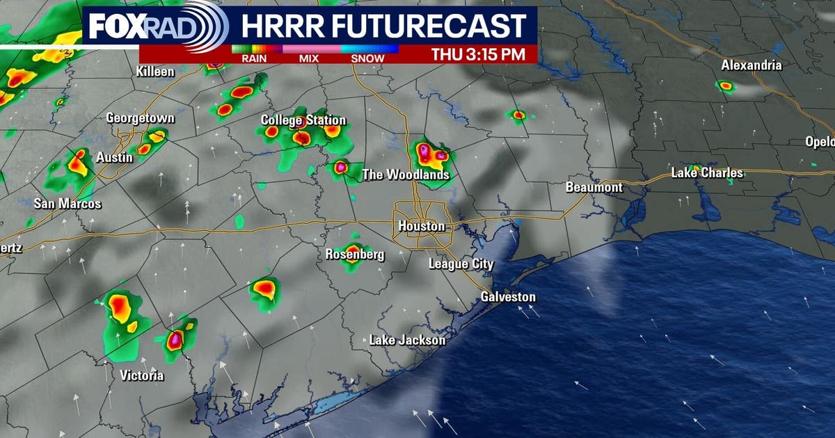 Houston weather: Clearer skies Thursday, low rain chances