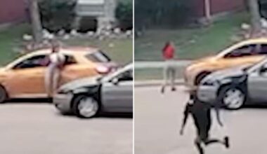 Texas DoorDash driver still makes delivery after fleeing suspect strikes her with car