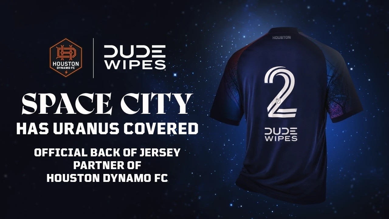 Houston Dynamo FC team up with DUDE Wipes in new partnership