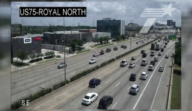 Man Killed After Disabled Vehicle Struck On North Central Expressway
