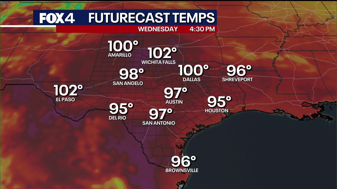 Dallas weather: July 29 morning forecast