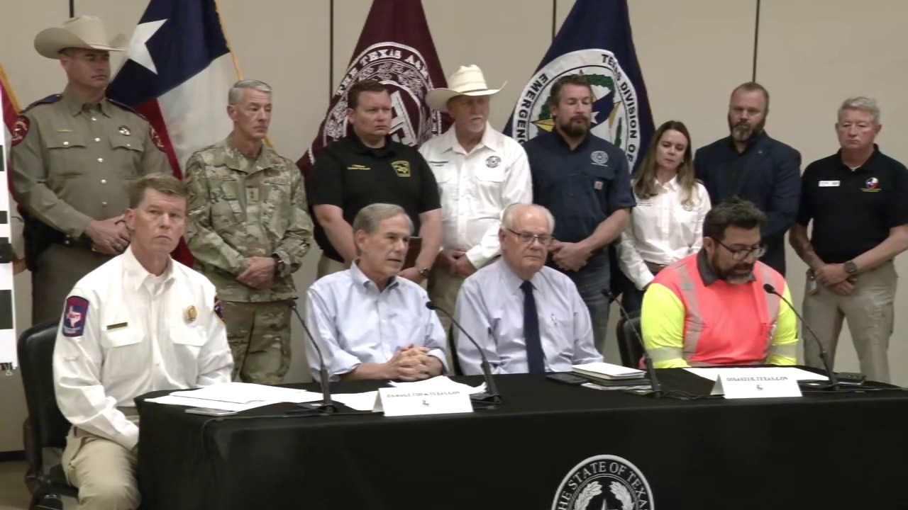 Abbott provides update on flooding situation in Texas