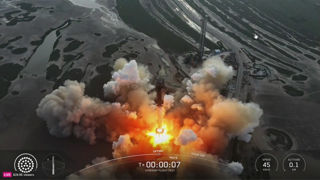 SpaceX launches 10th Starship test flight: Full