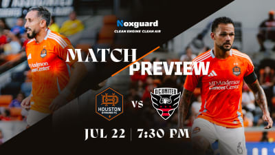 MATCH PREVIEW: Houston Dynamo FC to host interconference matchup versus D.C. United in first match after the FIFA World Cup 2026™ break