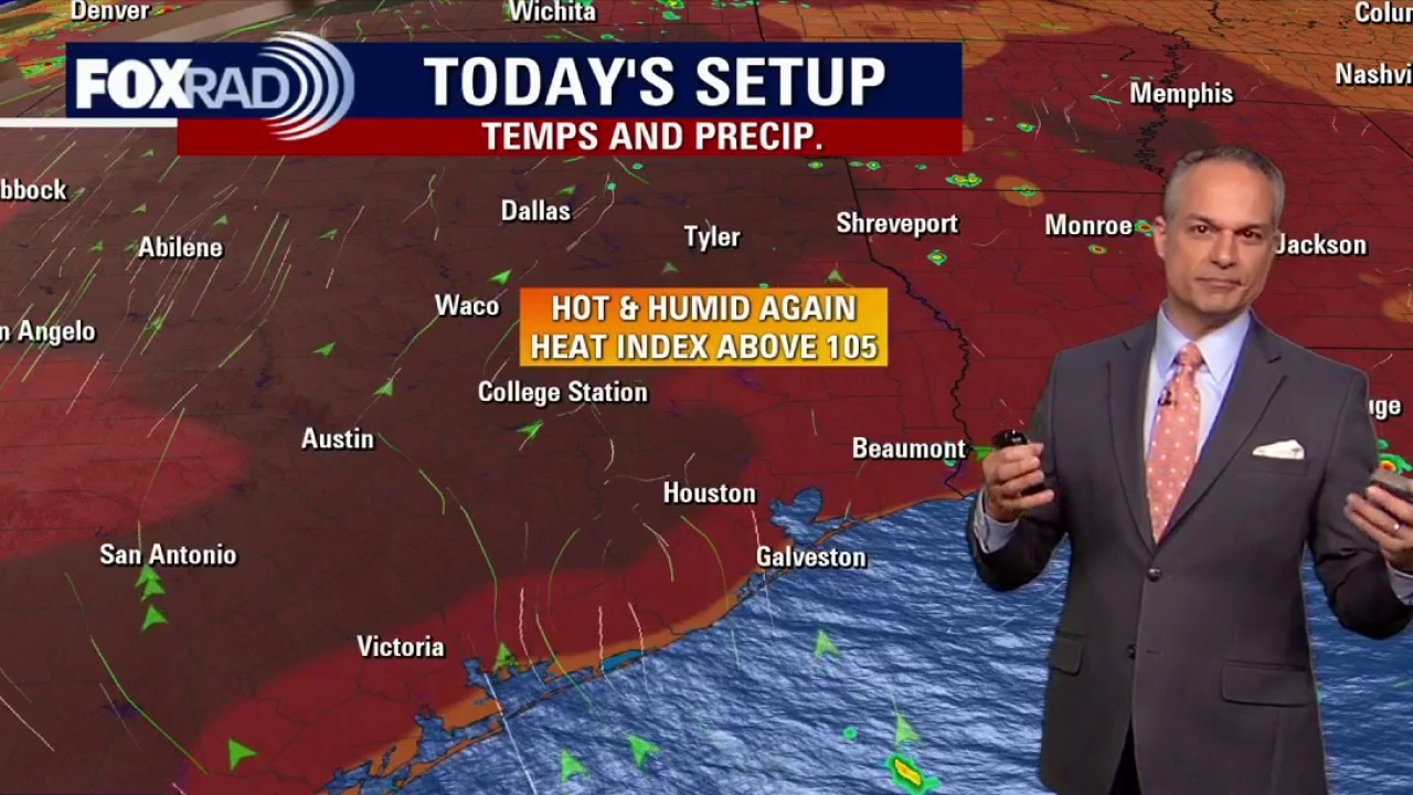 Houston weather: Hot and humid Thursday