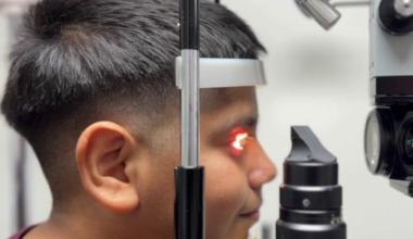 Houston boy born with disfigured eye moves family to tears after eye transformation