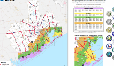 Houston evacuation routes, zones by zip code for 2026 hurricane season