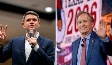 In tight Senate race, Talarico and Paxton discuss border security during campaign stops in "critically important" South Texas