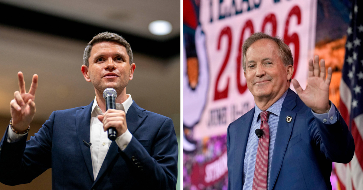 In tight Senate race, Talarico and Paxton discuss border security during campaign stops in "critically important" South Texas