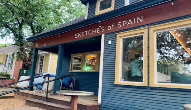 the exterior of Sketches of Spain