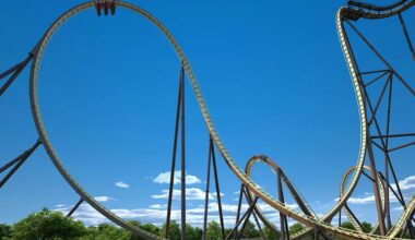 Six Flags Over Texas sets opening date for Tormenta giga dive coaster
