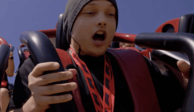 POV: KRLD's Tristan Rines rides the new Tormenta Rampaging Run at Six Flags