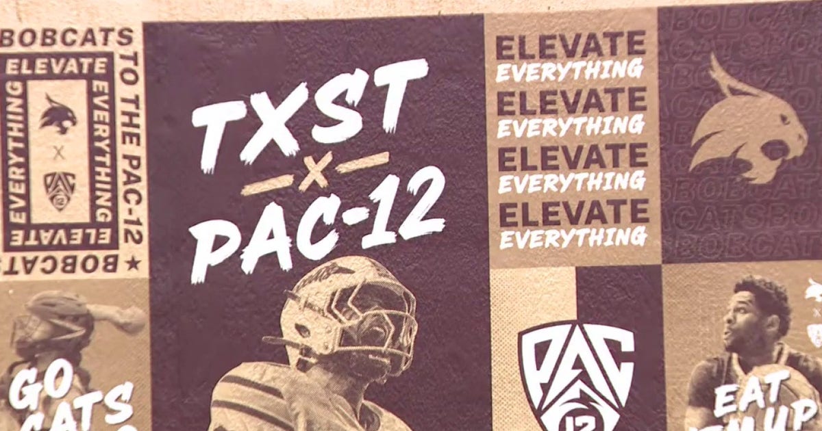 Texas State University officially joins PAC-12 Conference
