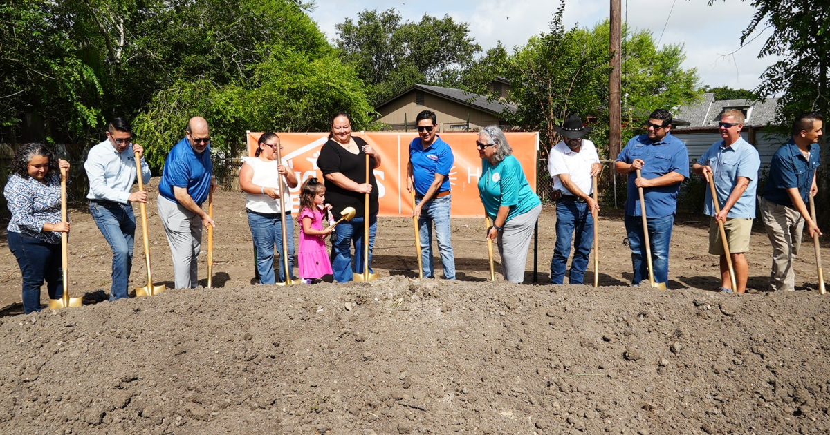 Habitat for Humanity breaks ground on new Robstown home