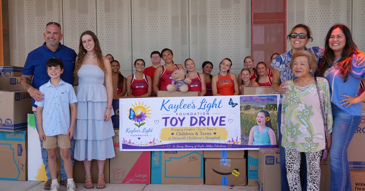 Kaylee's Light Foundation surpasses toy drive goal with 3,667 toys