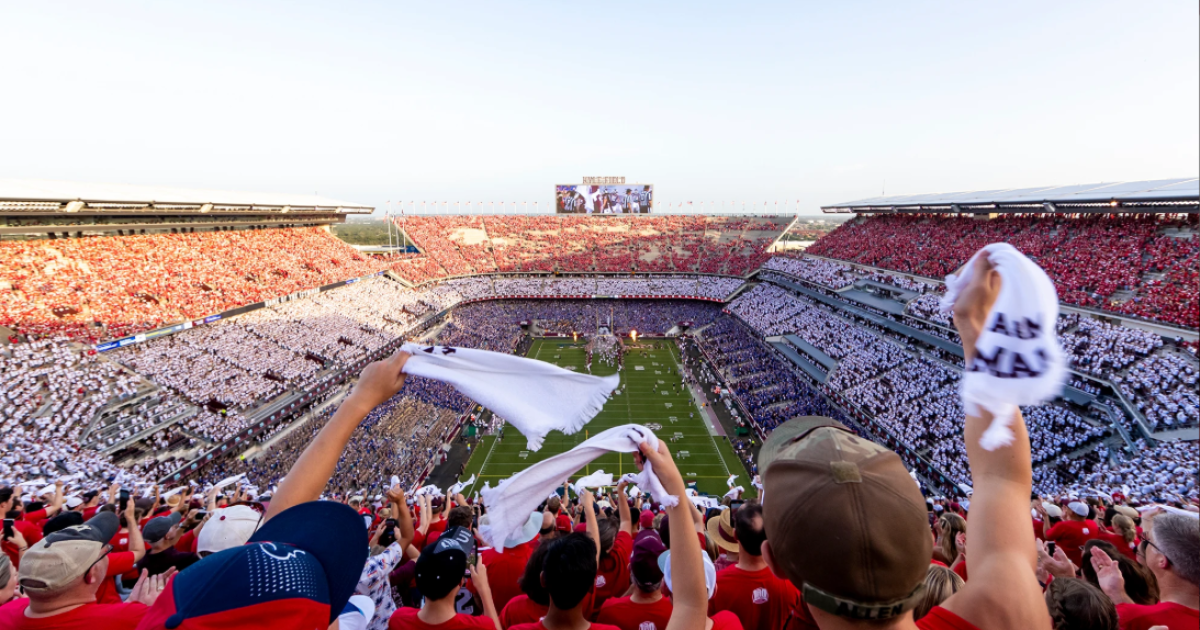 Texas A&M University's Red White and Blue Game returns