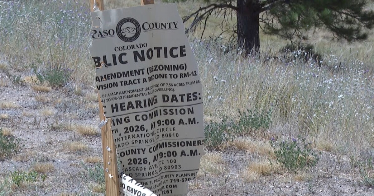 Commissioners deny controversial rezoning request north of Colorado Springs