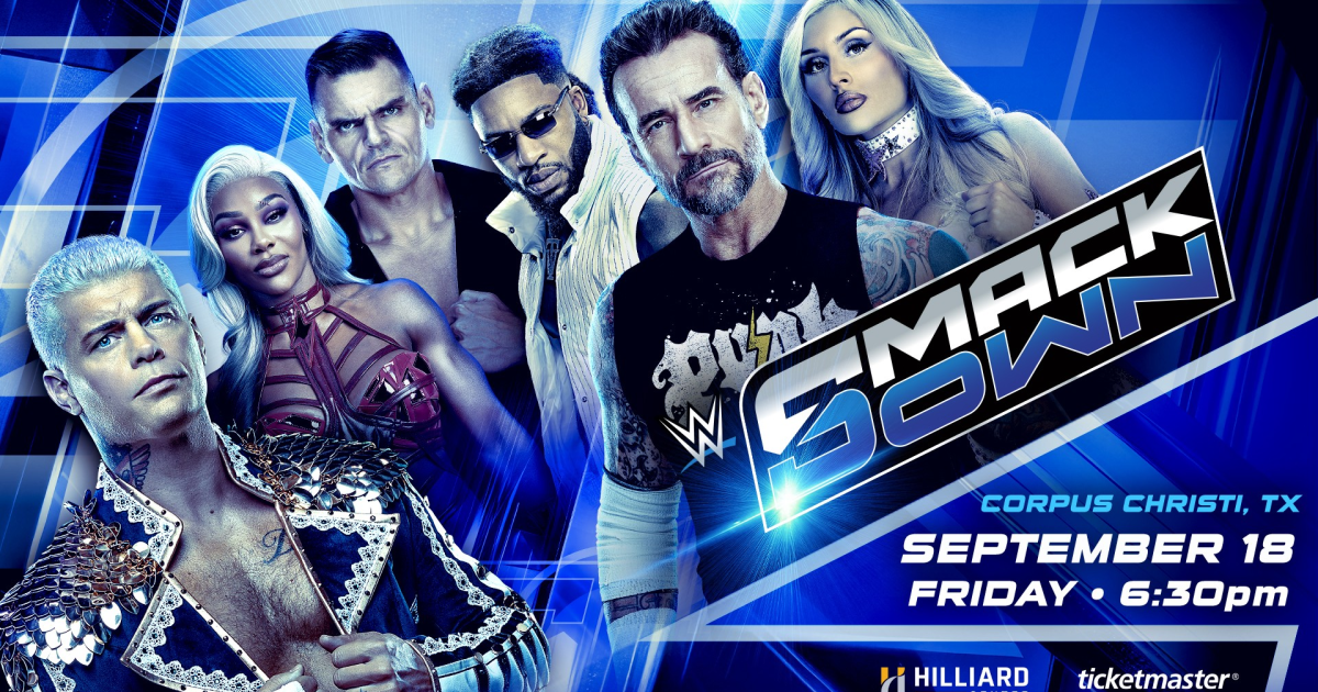 WWE SmackDown returns to Corpus Christi this September