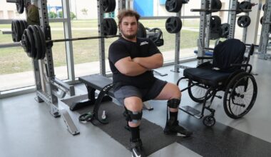 Ian Webb redefines powerlifting, spina bifida no match for raw strength
