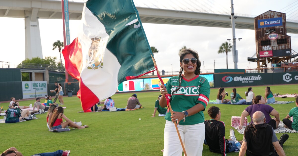Mexico wins 2-0 over Ecuador in World Cup as fans support at Whataburger Field