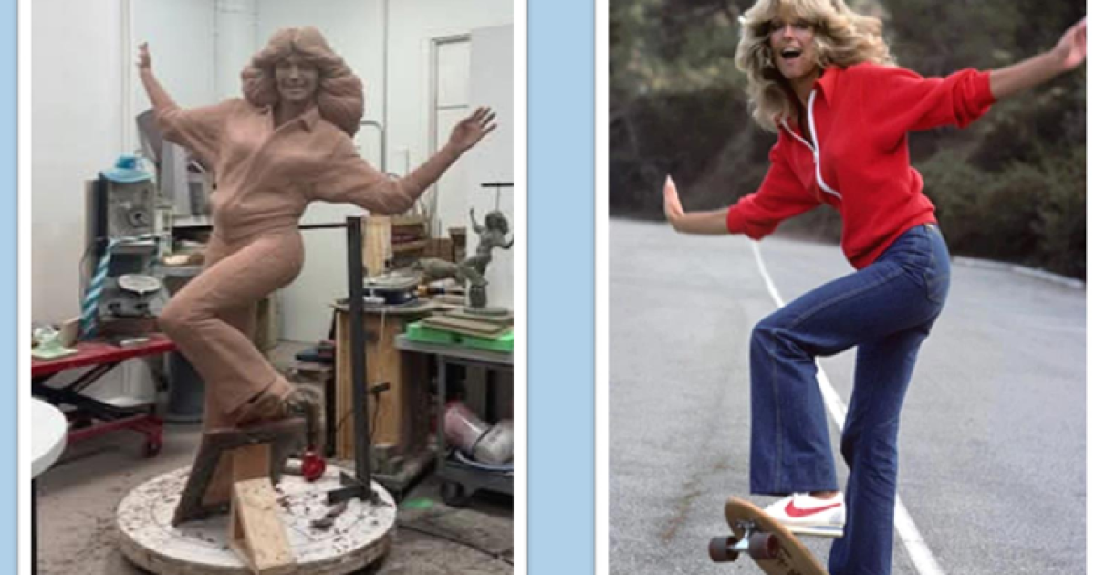 Farrah Fawcett bronze statue could be installed on Corpus Christi bayfront