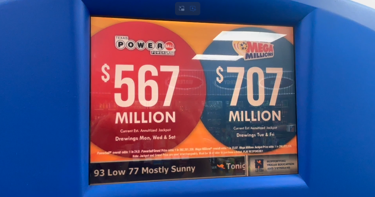 Two big jackpots up for grabs starting with Tuesday's Mega Millions jackpot