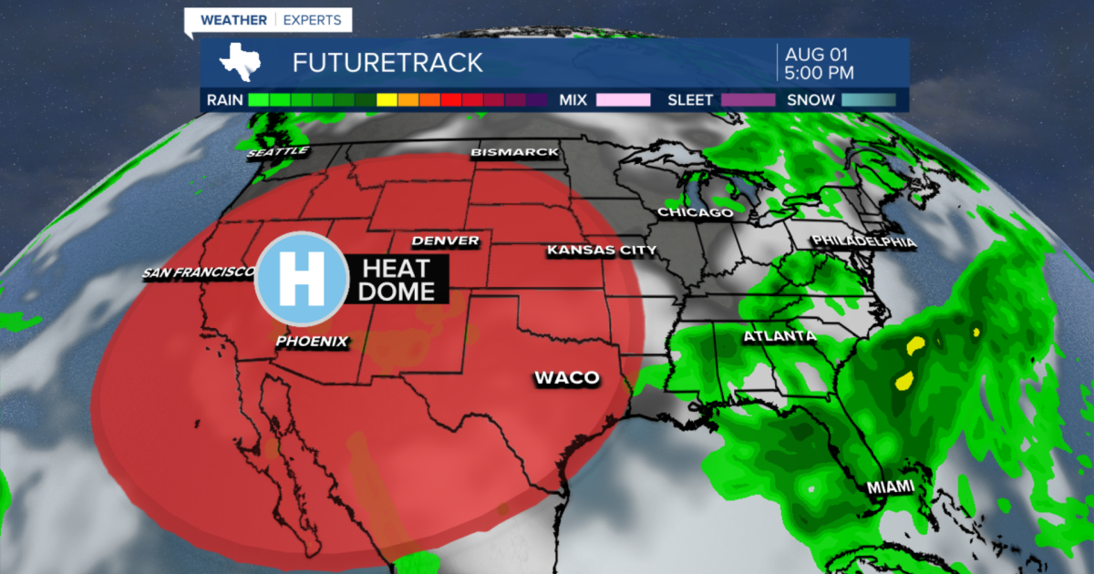 100 degree heat in Central Texas likely back Sunday