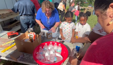 Area kids learning about entrepreneurship by selling lemonade